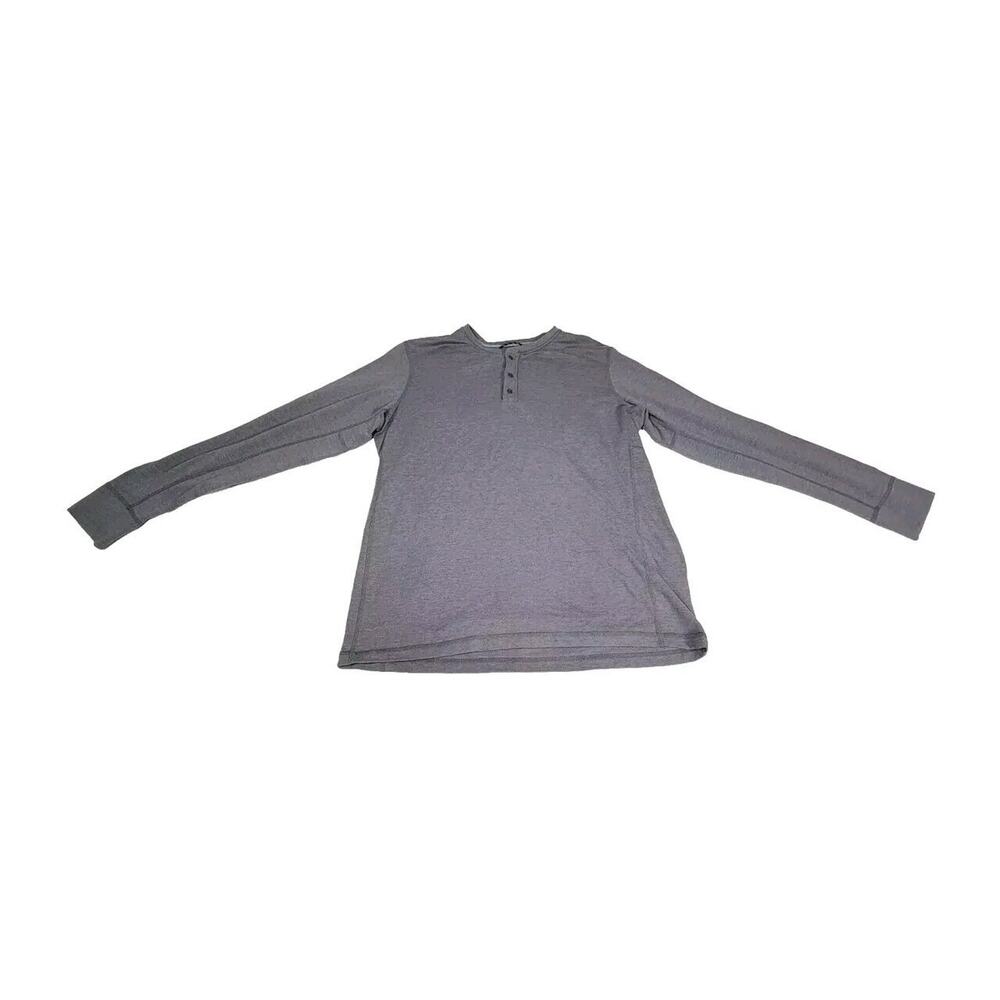 The North Face Shirt Mens Size XL Gray Outdoor Long Sleeve Tee Fall Winter Snow